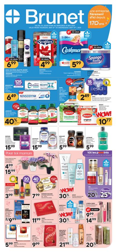 Brunet Flyer May 8 to 14 Brunet Flyer May 8 to 14