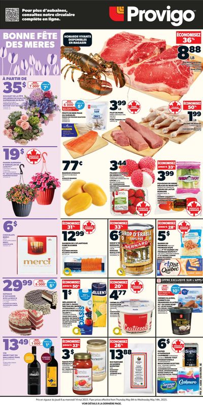 Provigo Flyer May 8 to 14 Provigo Flyer May 8 to 14