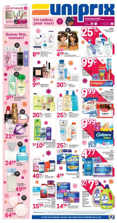Uniprix Flyer May 8 to 14 Uniprix Flyer May 8 to 14