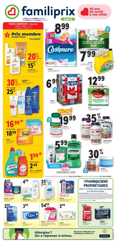 Familiprix Sante Flyer May 8 to 14