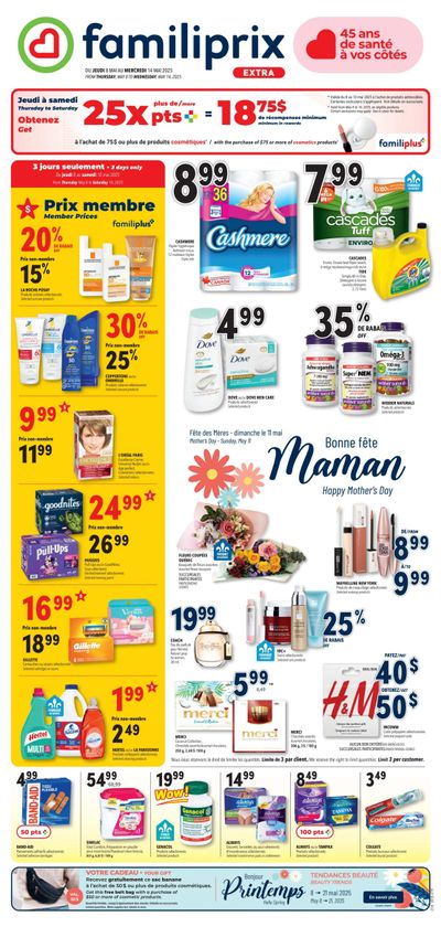 Familiprix Extra Flyer May 8 to 14