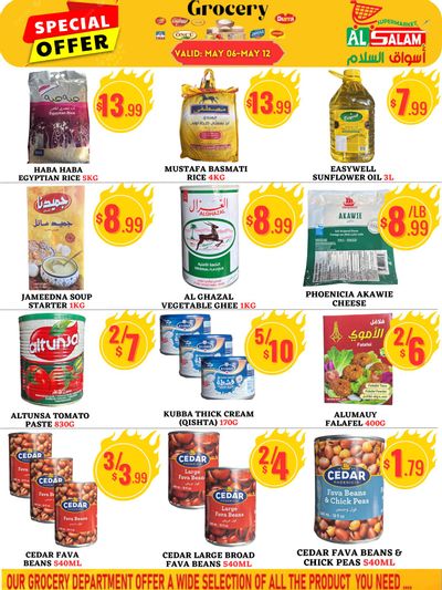 Al-Salam Supermarket Flyer May 6 to 12