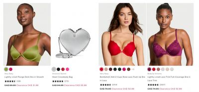 Victoria’s Secret Canada: 30% off Bras + Clearance + More Victoria’s Secret Canada: 30% off Bras + Clearance + More
