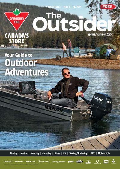 Canadian Tire The Outsider Catalogue May 8 to 29