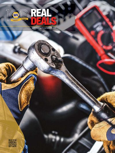 NAPA Auto Parts Real Deals Flyer April 1 to June 30