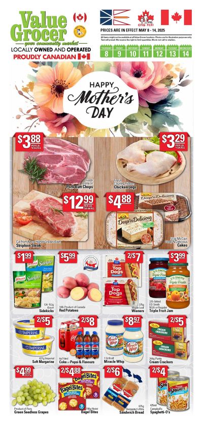 Value Grocer Flyer May 8 to 14 Value Grocer Flyer May 8 to 14