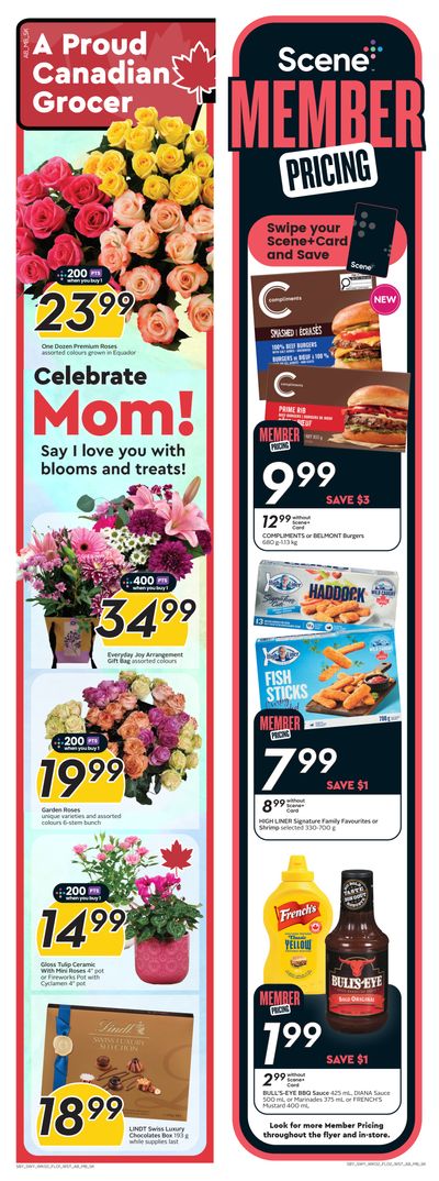 Sobeys/Safeway (AB, SK & MB) Flyer May 8 to 14 Sobeys/Safeway (AB, SK & MB) Flyer May 8 to 14