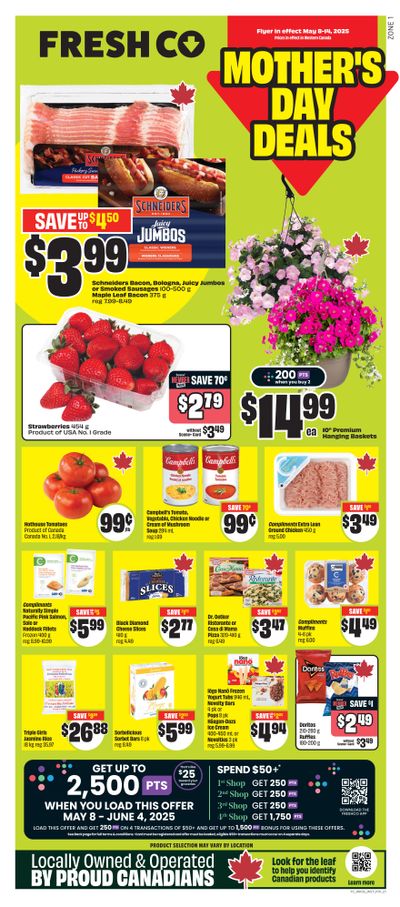 FreshCo (West) Flyer May 8 to 14