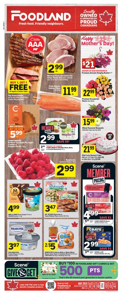 Foodland (Atlantic) Flyer May 8 to 14 Foodland (Atlantic) Flyer May 8 to 14
