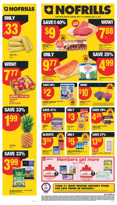 No Frills (ON) Flyer May 8 to 14