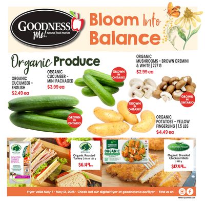 Goodness Me Flyer May 7 to 13 Goodness Me Flyer May 7 to 13