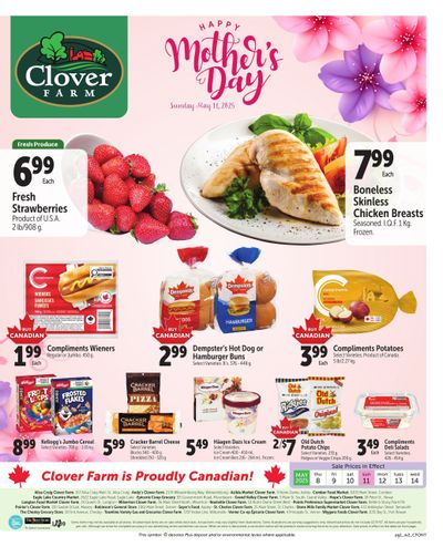 Clover Farm (ON) Flyer May 8 to 14