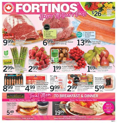 Fortinos Flyer May 8 to 14 Fortinos Flyer May 8 to 14