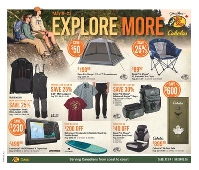 Cabela's Flyer May 8 to 21 Cabela's Flyer May 8 to 21
