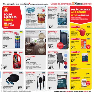 Home Hardware Building Centre (QC) Flyer May 8 to 21 Home Hardware Building Centre (QC) Flyer May 8 to 21