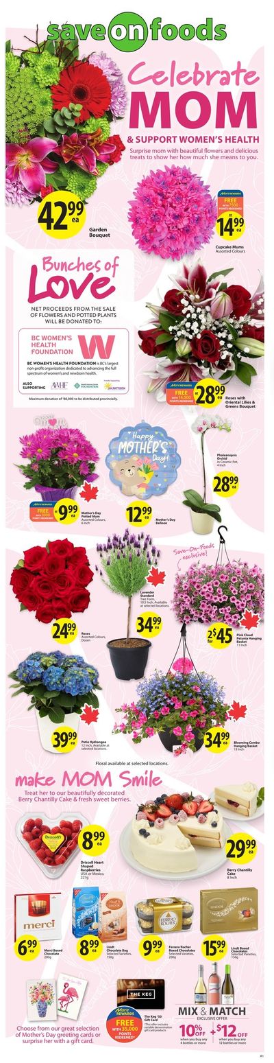 Save On Foods (BC) Flyer May 8 to 14