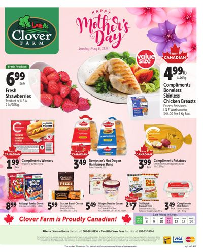 Clover Farm (West) Flyer May 8 to 14 Clover Farm (West) Flyer May 8 to 14