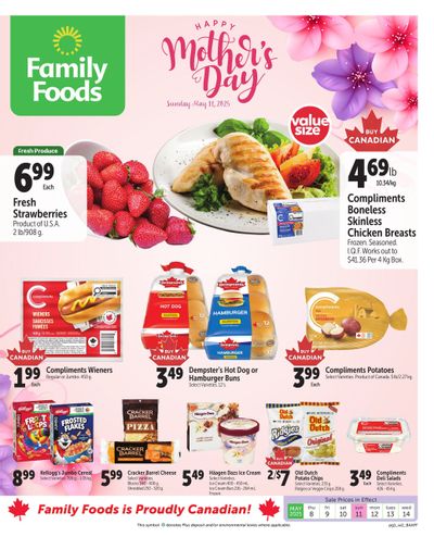 Family Foods Flyer May 8 to 14 Family Foods Flyer May 8 to 14