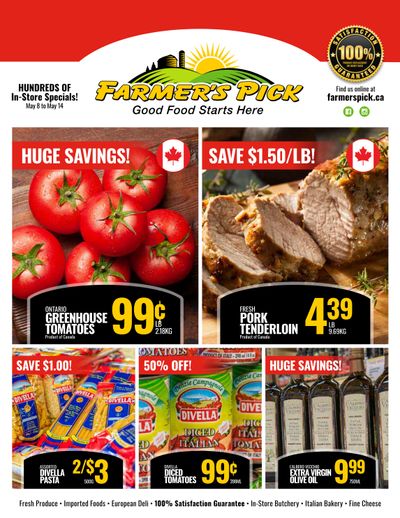 Farmer's Pick Flyer May 8 to 14 Farmer's Pick Flyer May 8 to 14