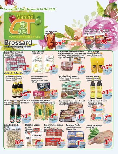 Marche C&T (Brossard) Flyer May 8 to 14