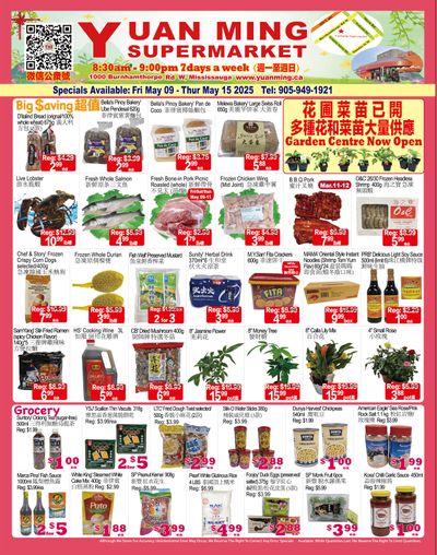 Yuan Ming Supermarket Flyer May 9 to 15 Yuan Ming Supermarket Flyer May 9 to 15