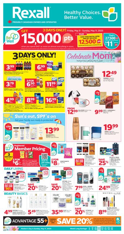Rexall (BC) Flyer May 9 to 15