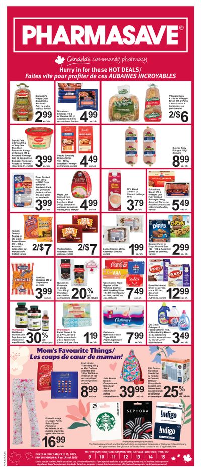 Pharmasave (NB) Flyer May 9 to 15