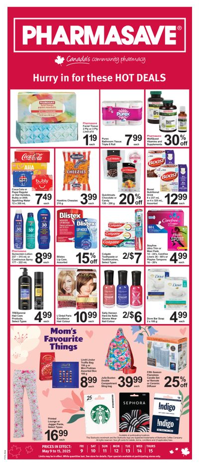 Pharmasave (West) Flyer May 9 to 15