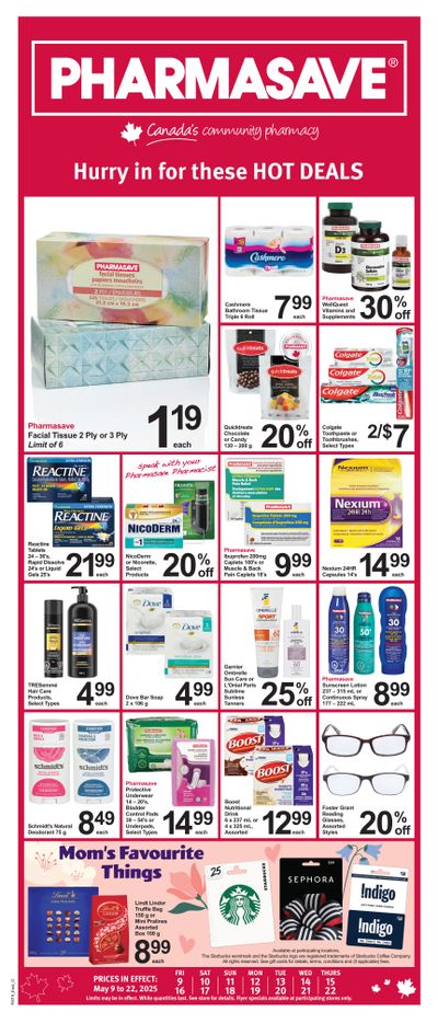 Pharmasave (ON) Flyer May 9 to 22