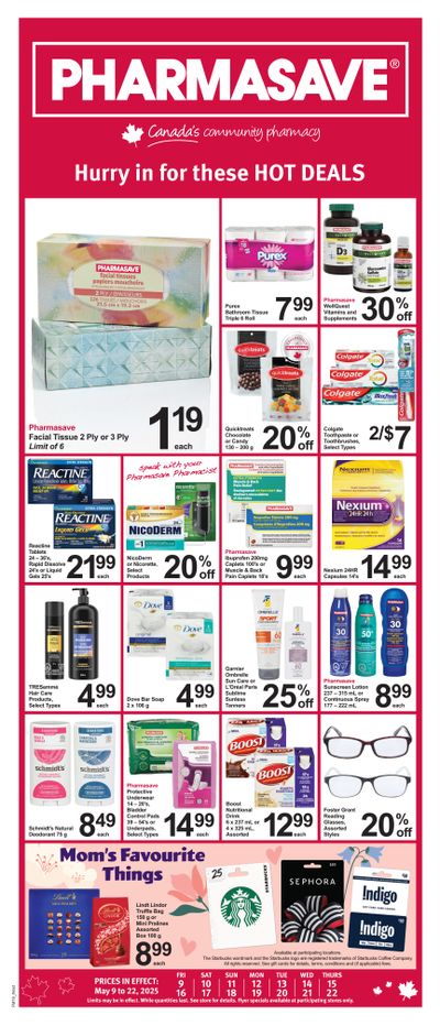 Pharmasave (West) Flyer May 9 to 22 Pharmasave (West) Flyer May 9 to 22