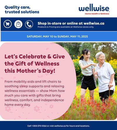 Wellwise By Shoppers Flyer May 9 to 15