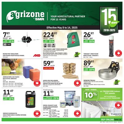 BMR Agrizone Flyer May 8 to 14 BMR Agrizone Flyer May 8 to 14
