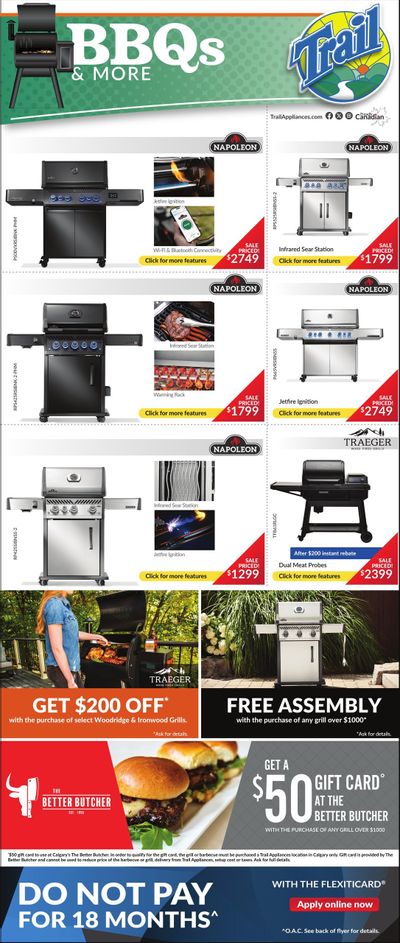 Trail Appliances (AB & SK) Flyer May 8 to 11 Trail Appliances (AB & SK) Flyer May 8 to 11