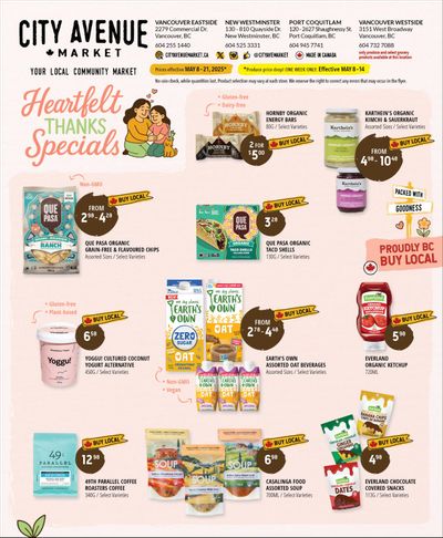 City Avenue Market Flyer May 8 to 21 City Avenue Market Flyer May 8 to 21