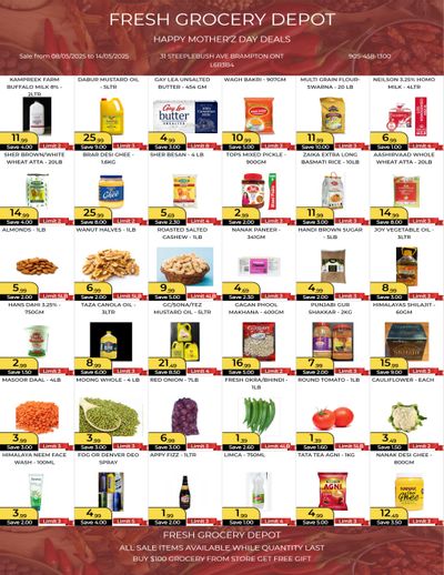 Fresh Grocery Depot Flyer May 8 to 14 Fresh Grocery Depot Flyer May 8 to 14