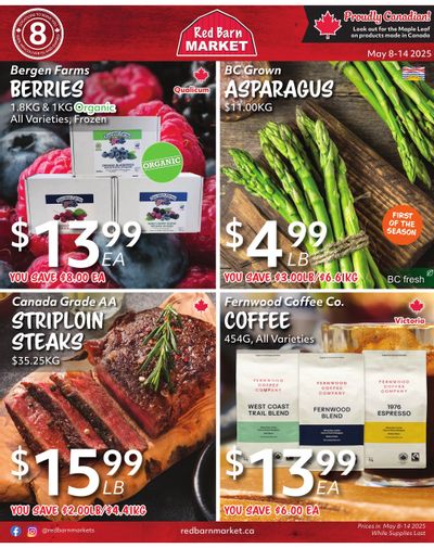 Red Barn Market Flyer May 8 to 14 Red Barn Market Flyer May 8 to 14