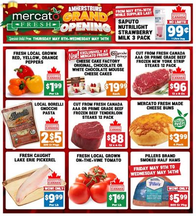 Mercato Fresh Flyer May 8 to 14 Mercato Fresh Flyer May 8 to 14