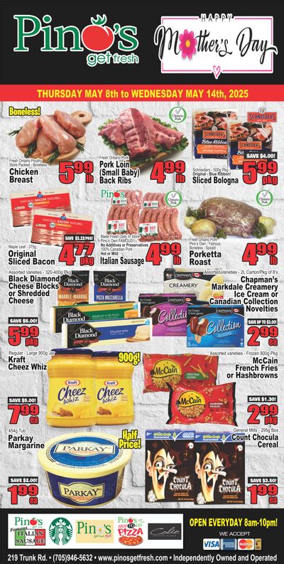 Pino's Flyer May 8 to 14 Pino's Flyer May 8 to 14