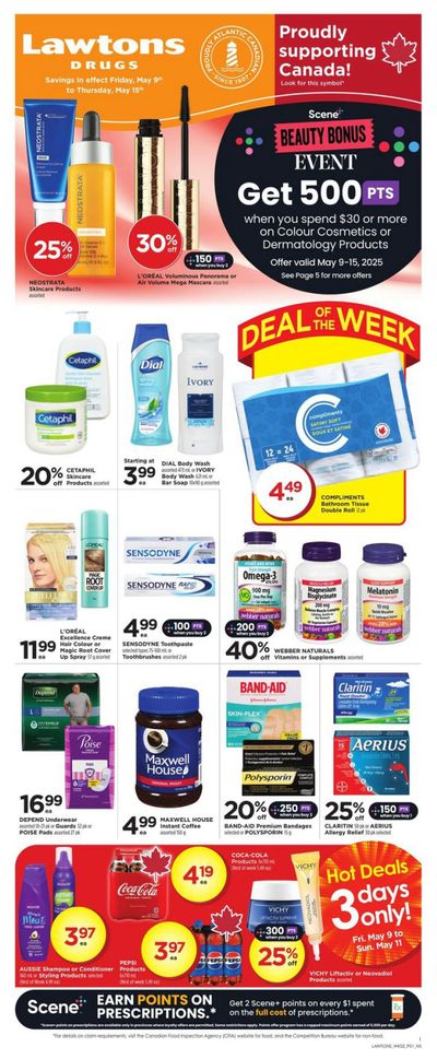 Lawtons Drugs Flyer May 9 to 15 Lawtons Drugs Flyer May 9 to 15