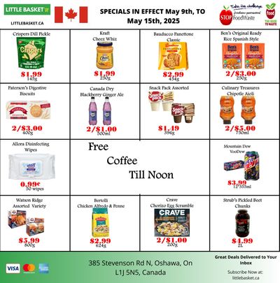 Little Basket Flyer May 9 to 15 Little Basket Flyer May 9 to 15
