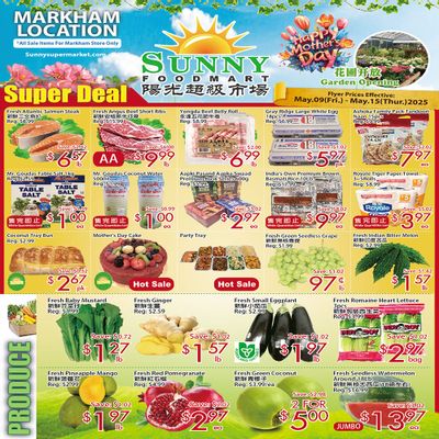 Sunny Foodmart (Markham) Flyer May 9 to 15