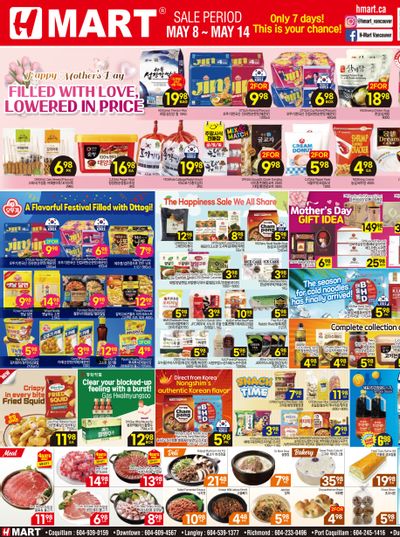 H Mart (West) Flyer May 8 to 14 H Mart (West) Flyer May 8 to 14