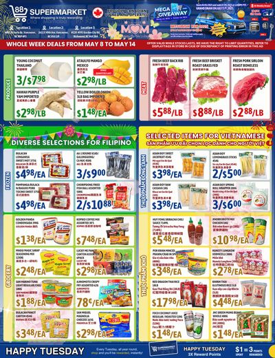 88 Supermarket Flyer May 8 to 14 88 Supermarket Flyer May 8 to 14