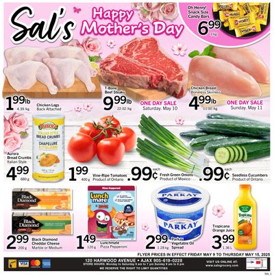 Sal's Grocery Flyer May 9 to 15 Sal's Grocery Flyer May 9 to 15