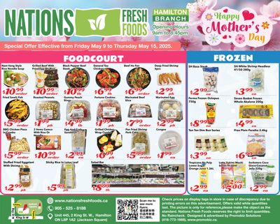Nations Fresh Foods (Hamilton) Flyer May 9 to 15