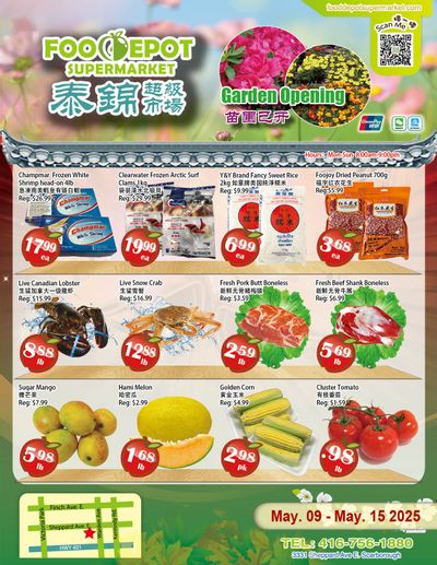 Food Depot Supermarket Flyer May 9 to 15 Food Depot Supermarket Flyer May 9 to 15