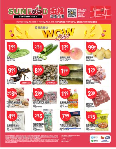 Sunfood Supermarket Flyer May 9 to 15 Sunfood Supermarket Flyer May 9 to 15