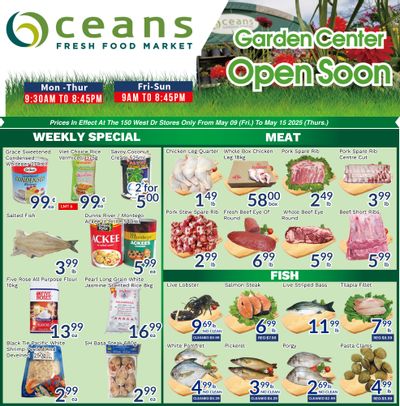Oceans Fresh Food Market (Brampton) Flyer May 9 to 15