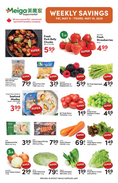 Meiga Supermarket Flyer May 9 to 15