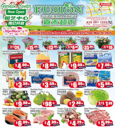 Fusion Supermarket Flyer May 9 to 15